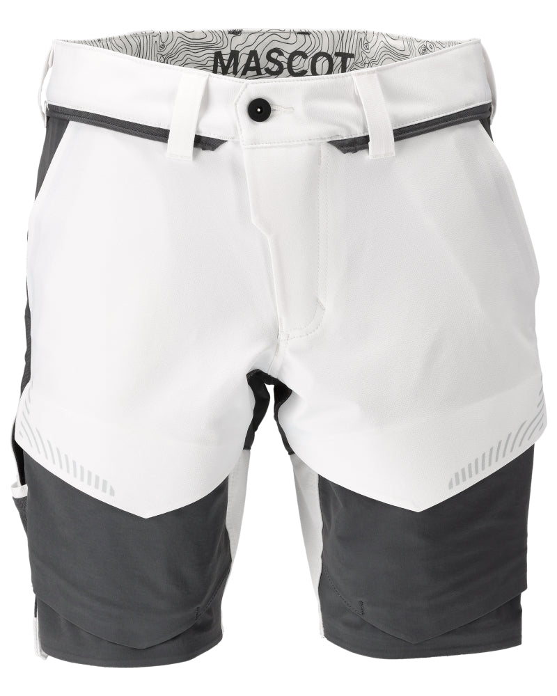 Mascot CUSTOMIZED Shorts 22149 white/stone grey