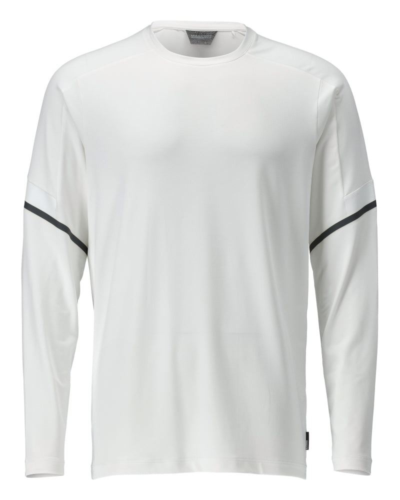 Mascot CUSTOMIZED T-shirt, long-sleeved 22281 white