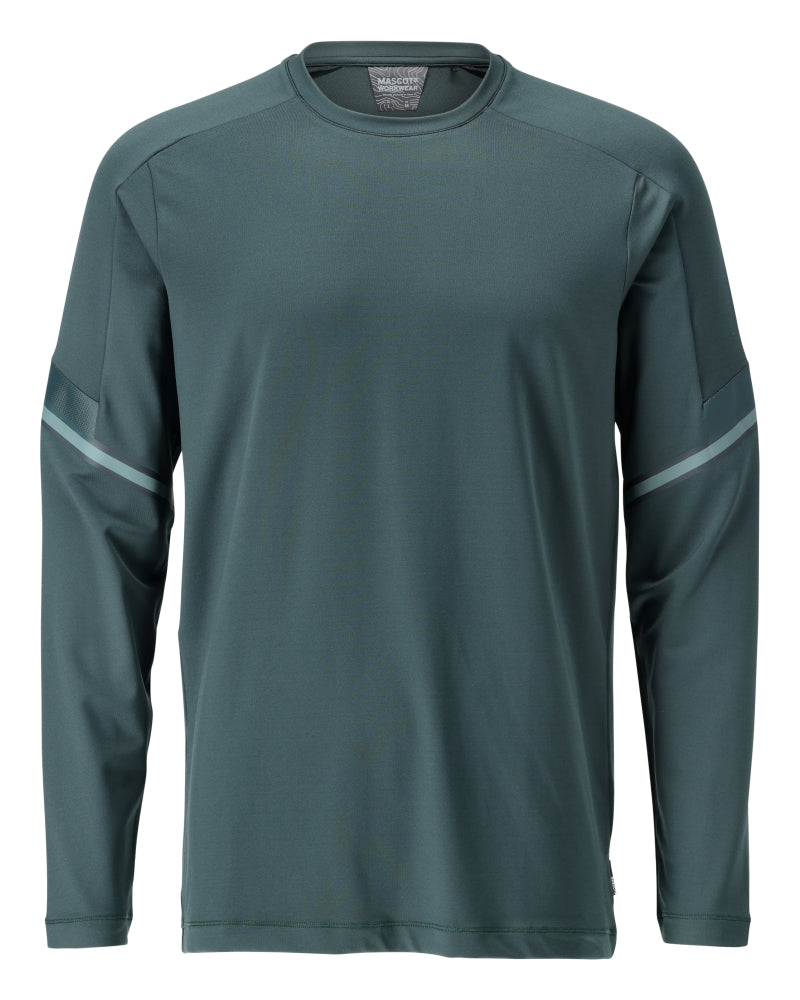 Mascot CUSTOMIZED T-shirt, long-sleeved 22281 forest green