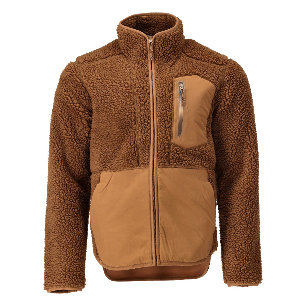 Mascot CUSTOMIZED Pile jacket with zipper 22303 nut brown