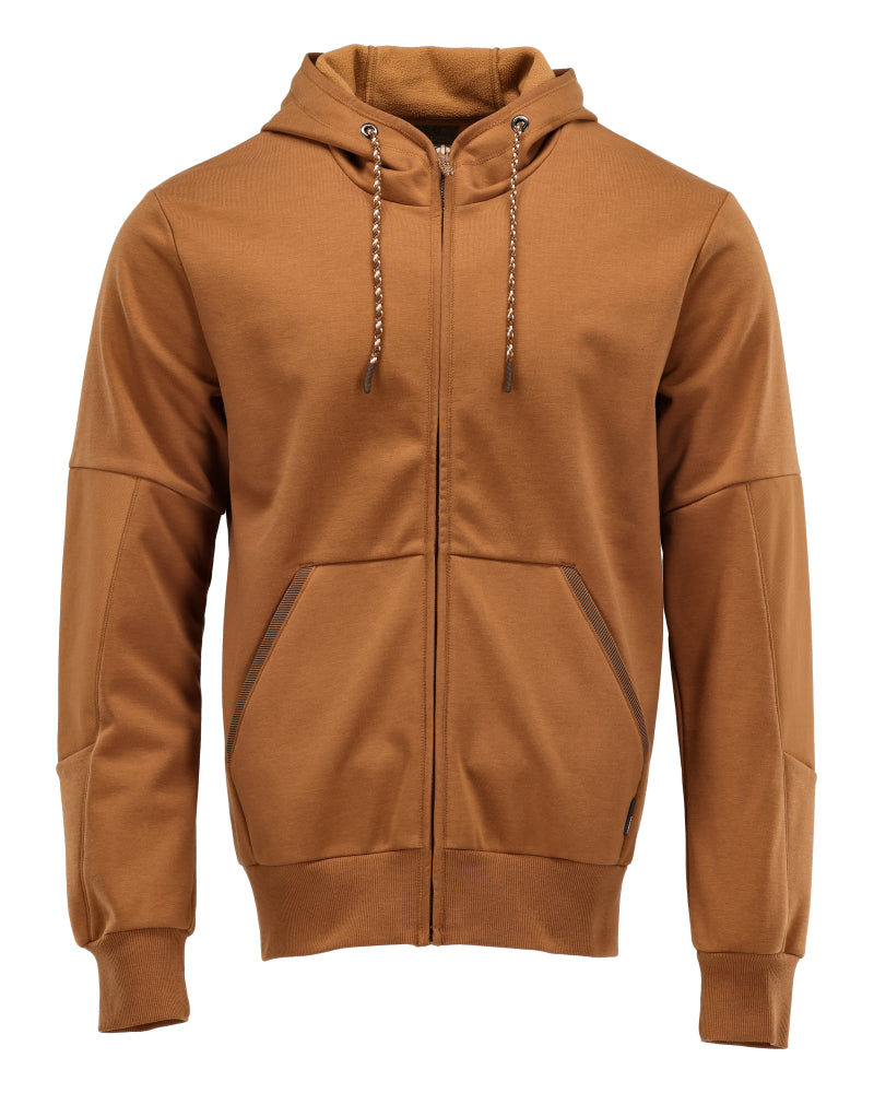 Mascot CUSTOMIZED Hoodie with zipper 22386 nut brown