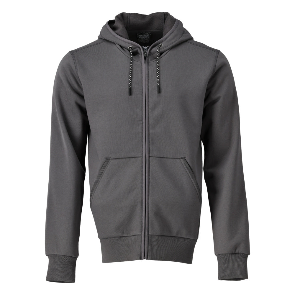 Mascot CUSTOMIZED Hoodie with zipper 22486 stone grey