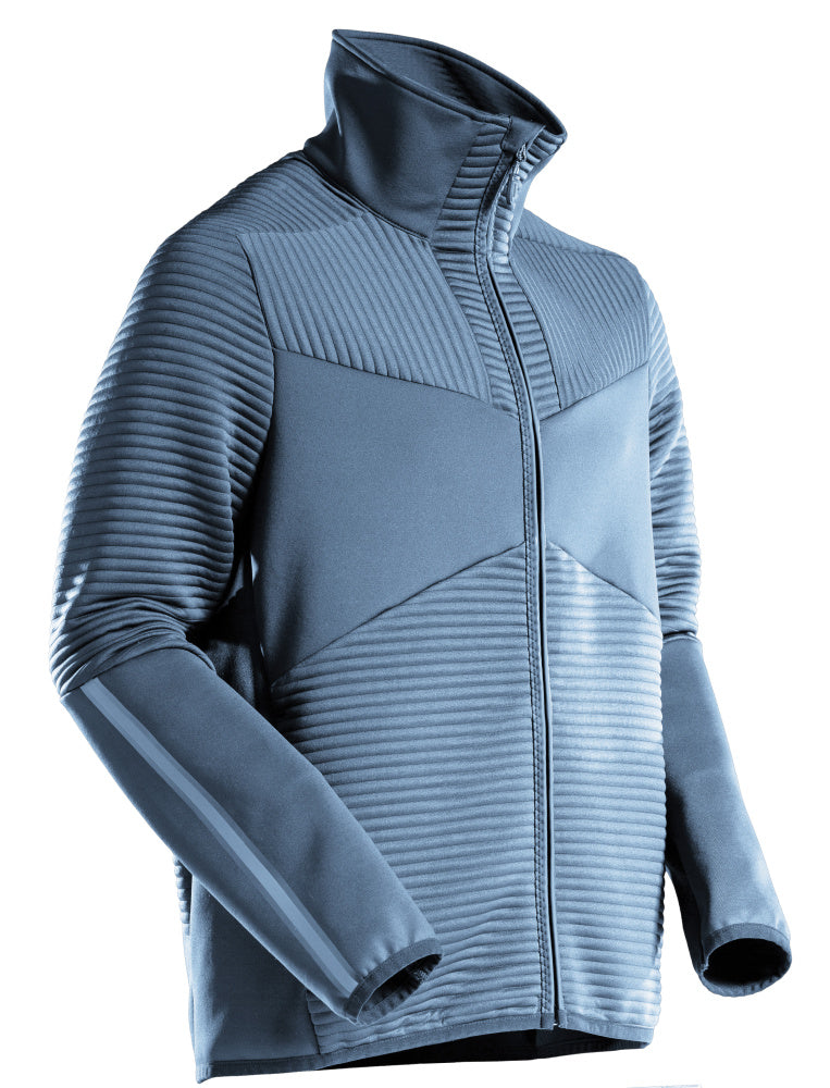 Mascot CUSTOMIZED Fleece Jumper with zipper 22503 stone blue