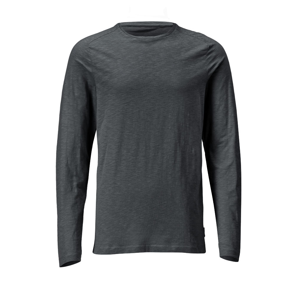 Mascot CUSTOMIZED T-shirt, long-sleeved 22581 stone grey