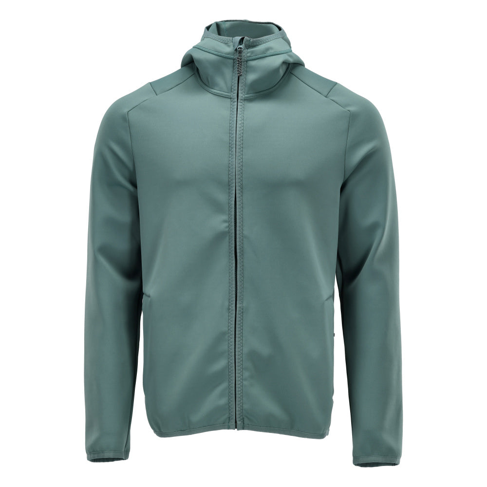 Mascot CUSTOMIZED Fleece Jumper with hood 22586 light forest green