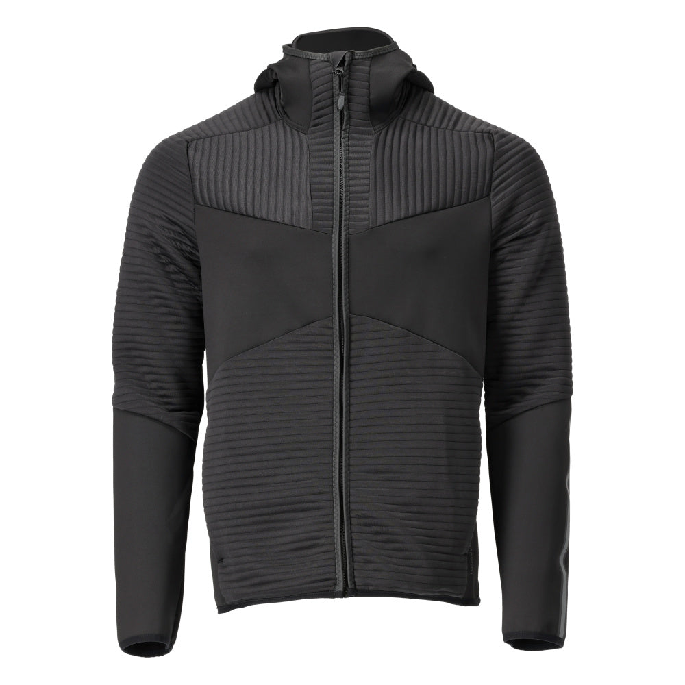 Mascot CUSTOMIZED Fleece hoodie with zipper 22603 black