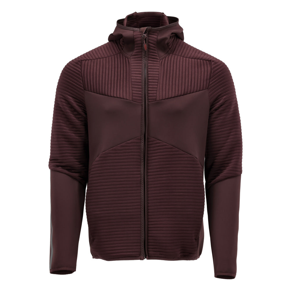 Mascot CUSTOMIZED Fleece hoodie with zipper 22603 bordeaux