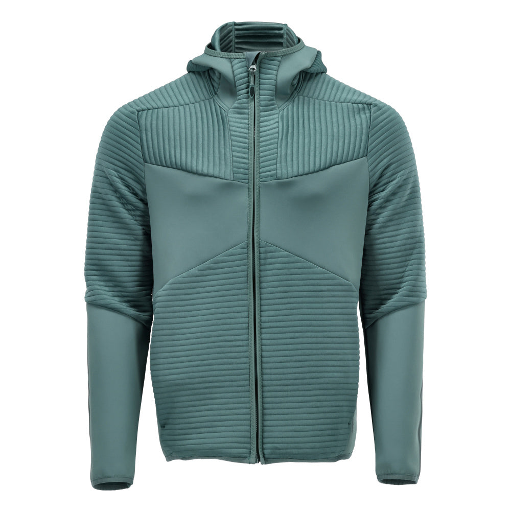 Mascot CUSTOMIZED Fleece hoodie with zipper 22603 light forest green