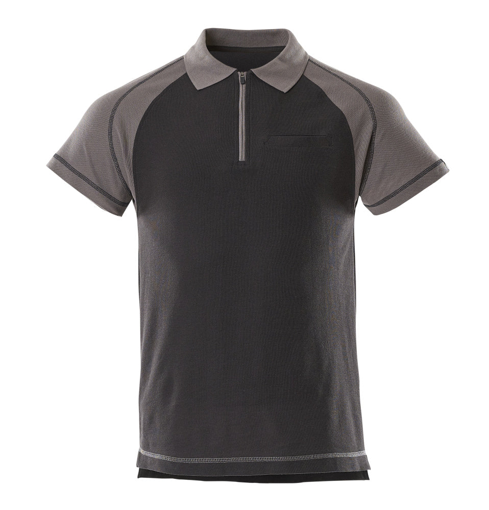 Mascot IMAGE Bianco Polo Shirt with chest pocket 50302 black/anthracite