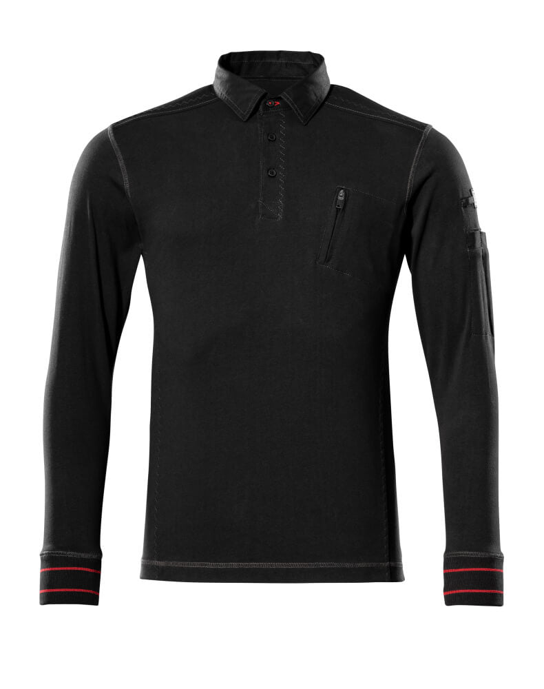 Mascot FRONTLINE Ios Polo Sweatshirt 50352 black