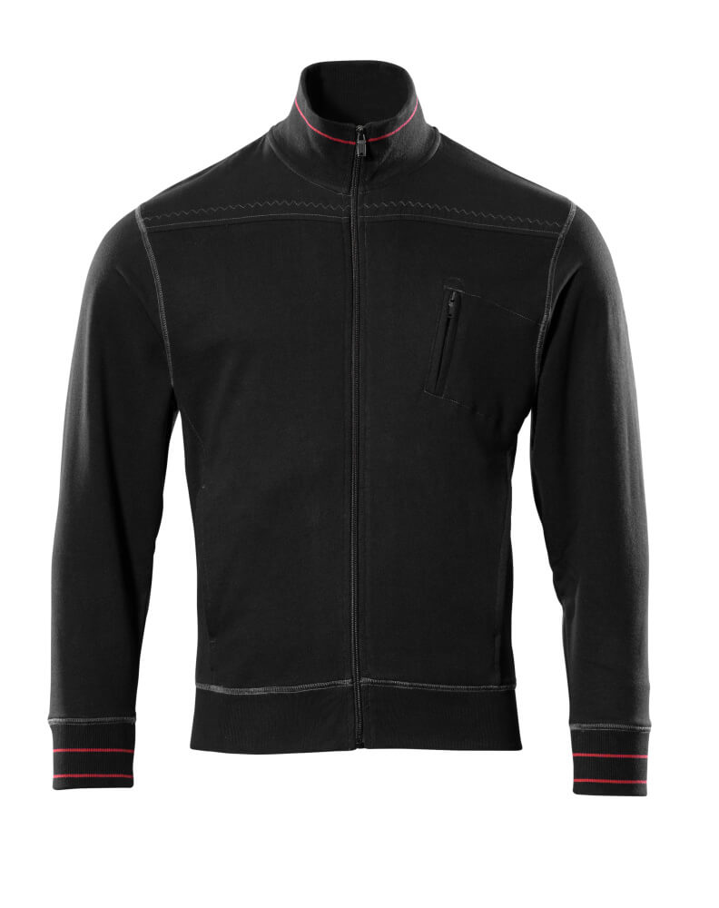 Mascot FRONTLINE Chania Sweatshirt with zipper 50353 black