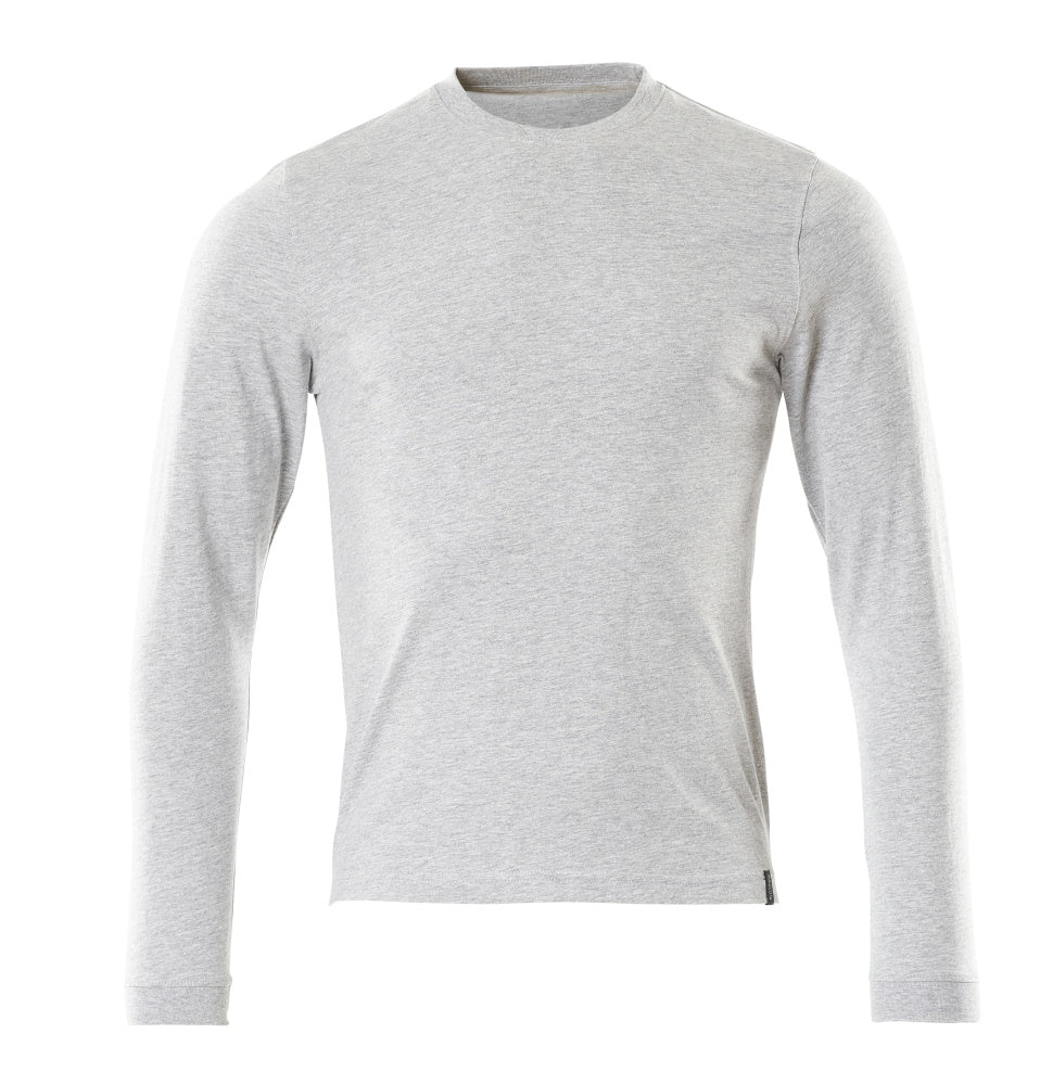 Mascot CROSSOVER Albi T-shirt, long-sleeved 50548 grey-flecked