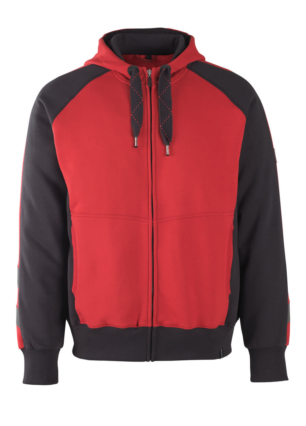 Mascot UNIQUE Wiesbaden Hoodie with zipper 50566 red/black