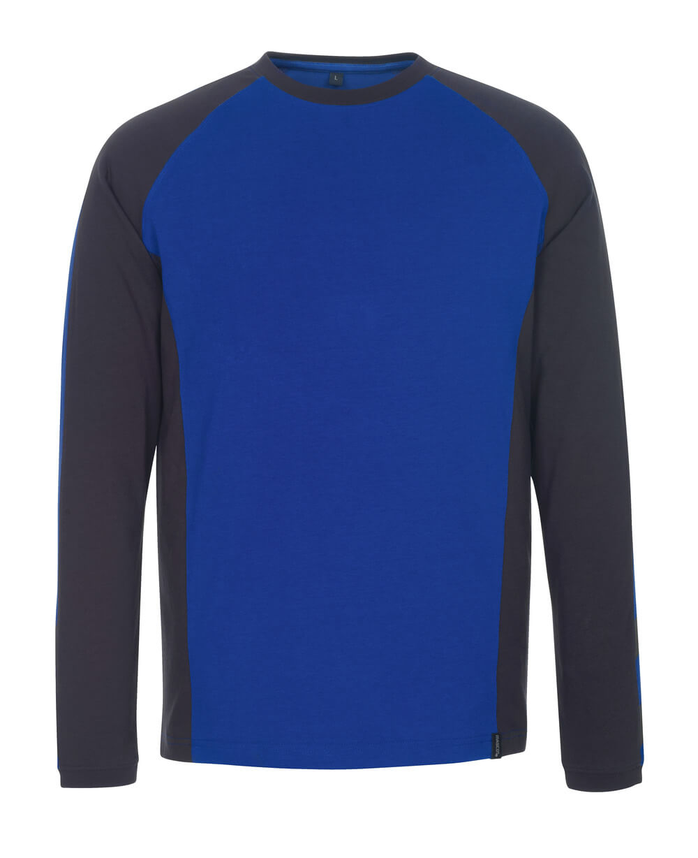 Mascot UNIQUE Bielefeld T-shirt, long-sleeved 50568 royal/dark navy