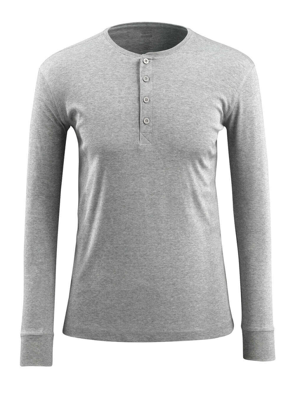 Mascot CROSSOVER Pelham T-shirt, long-sleeved 50581 grey-flecked