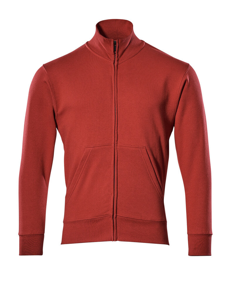 Mascot CROSSOVER Lavit Sweatshirt with zipper 51591 red