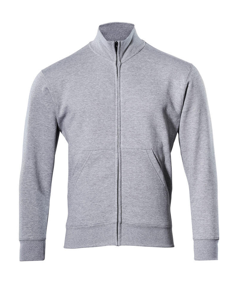 Mascot CROSSOVER Lavit Sweatshirt with zipper 51591 grey-flecked