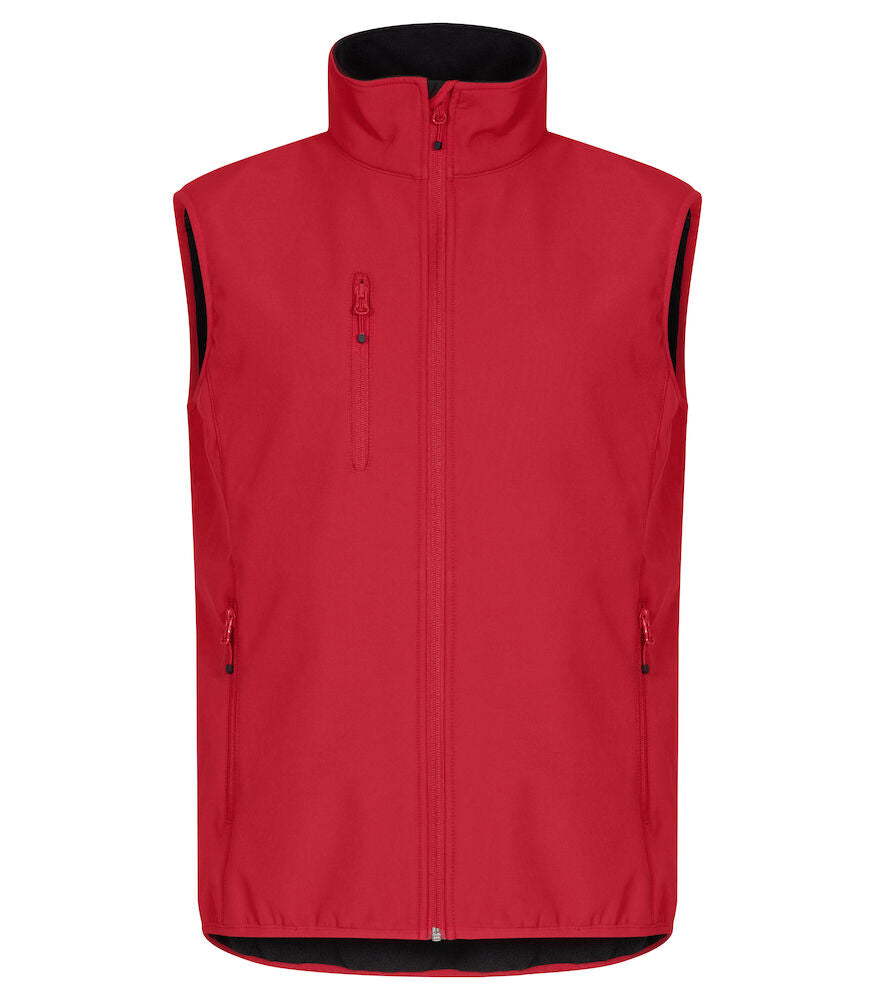 Classic Softshell Vest Red 0200911