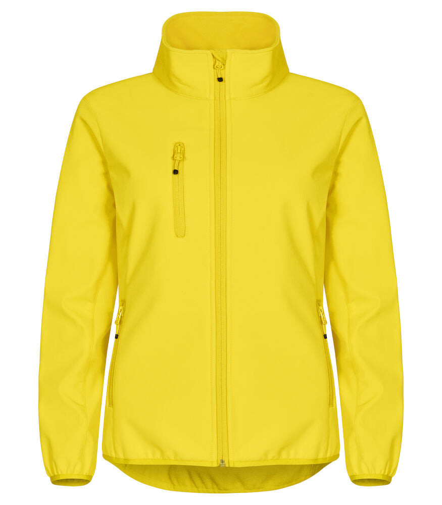 Classic Softshell Jacket Women Yellow 0200915