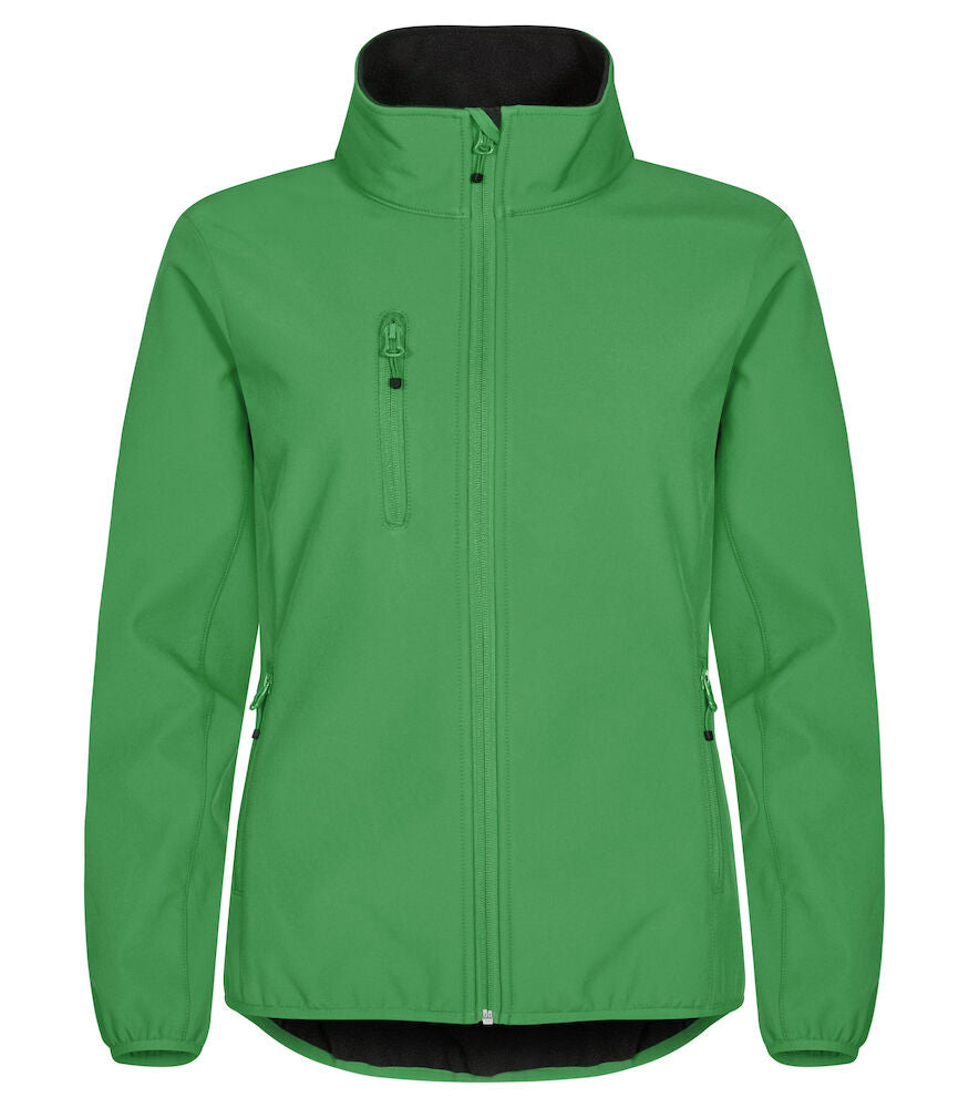 Classic Softshell Jacket Women Apple Green 0200915