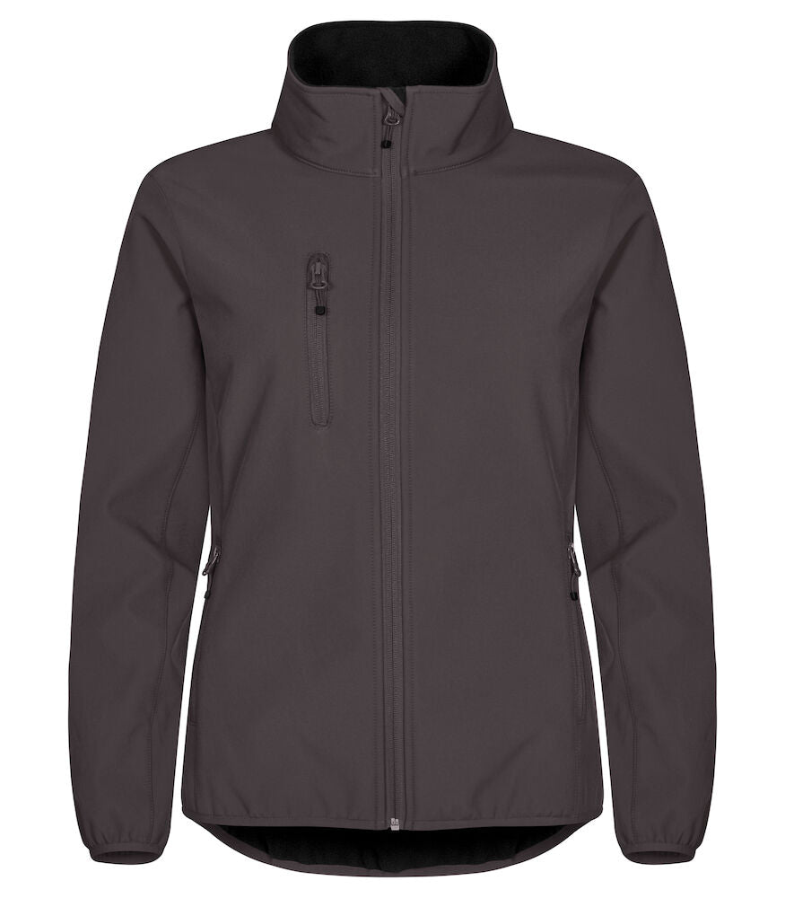 Classic Softshell Jacket Women Dark Grey 0200915