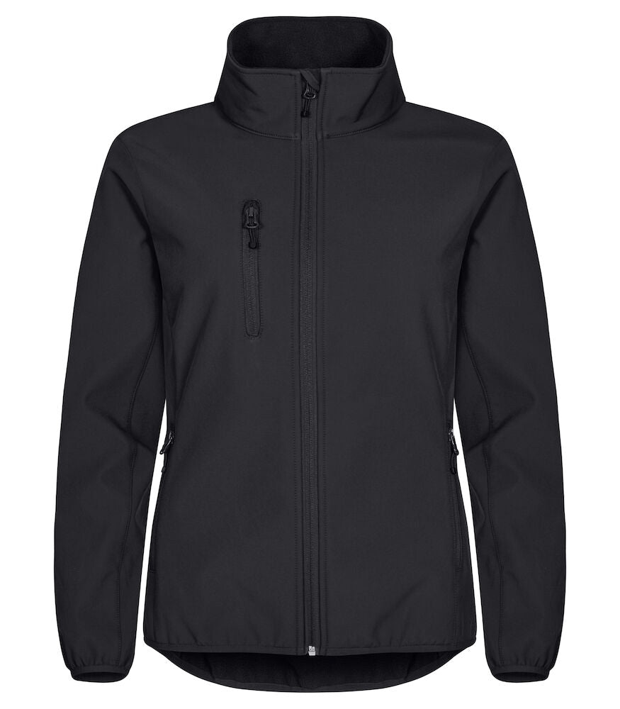 Classic Softshell Jacket Women Black 0200915