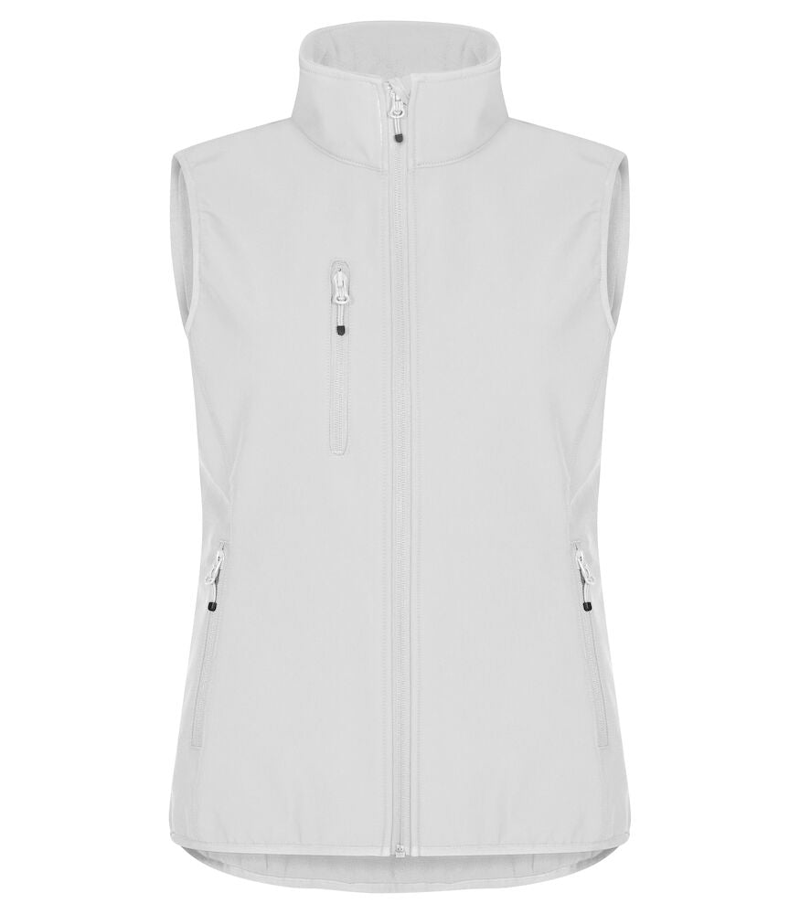 Classic Softshell Vest Women White 0200916