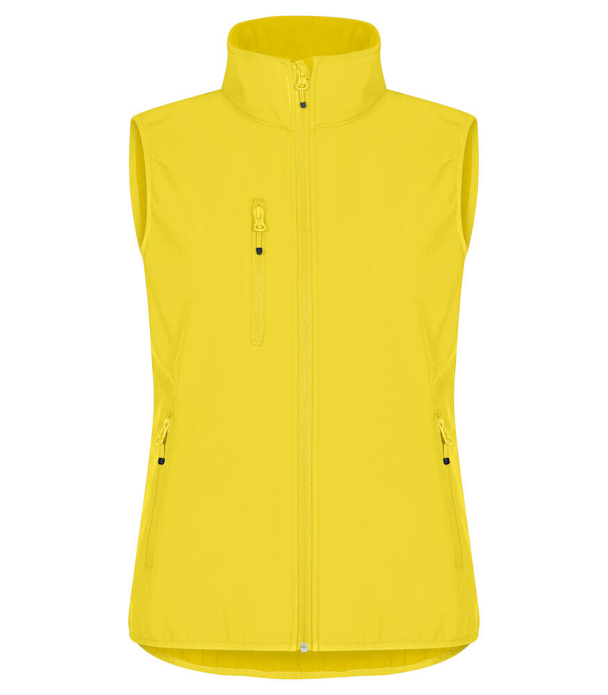 Classic Softshell Vest Women Yellow 0200916