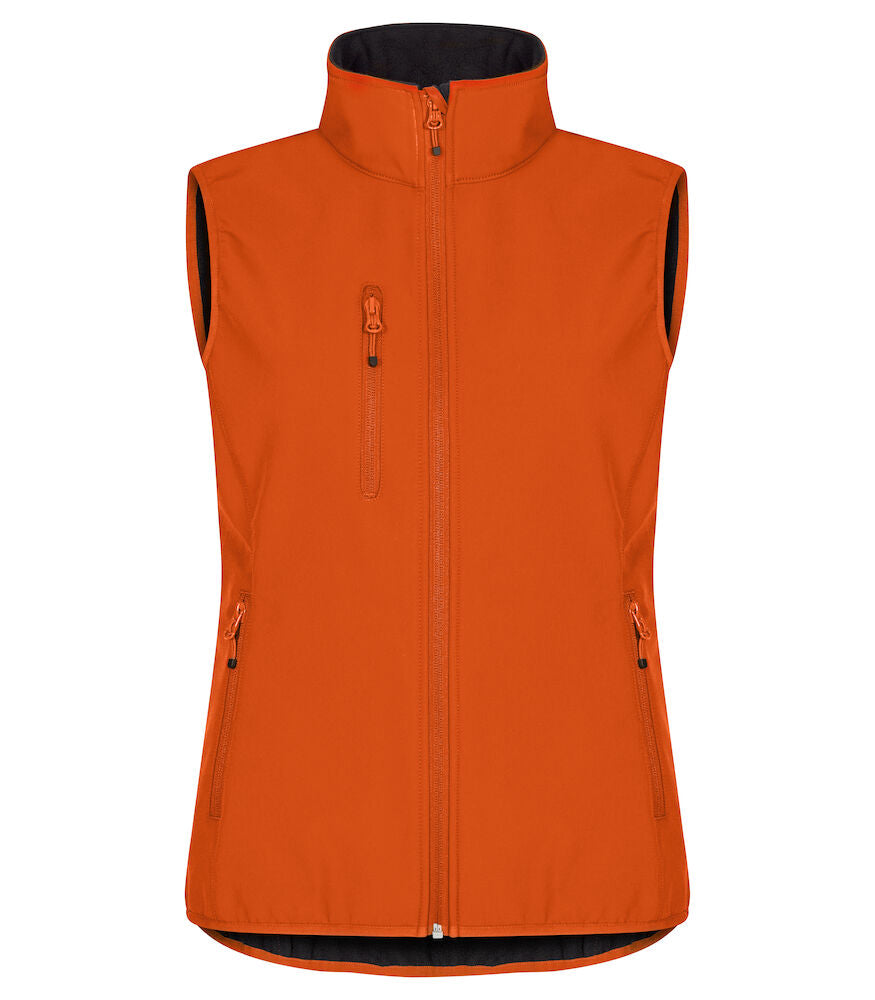 Classic Softshell Vest Women Blood Orange 0200916