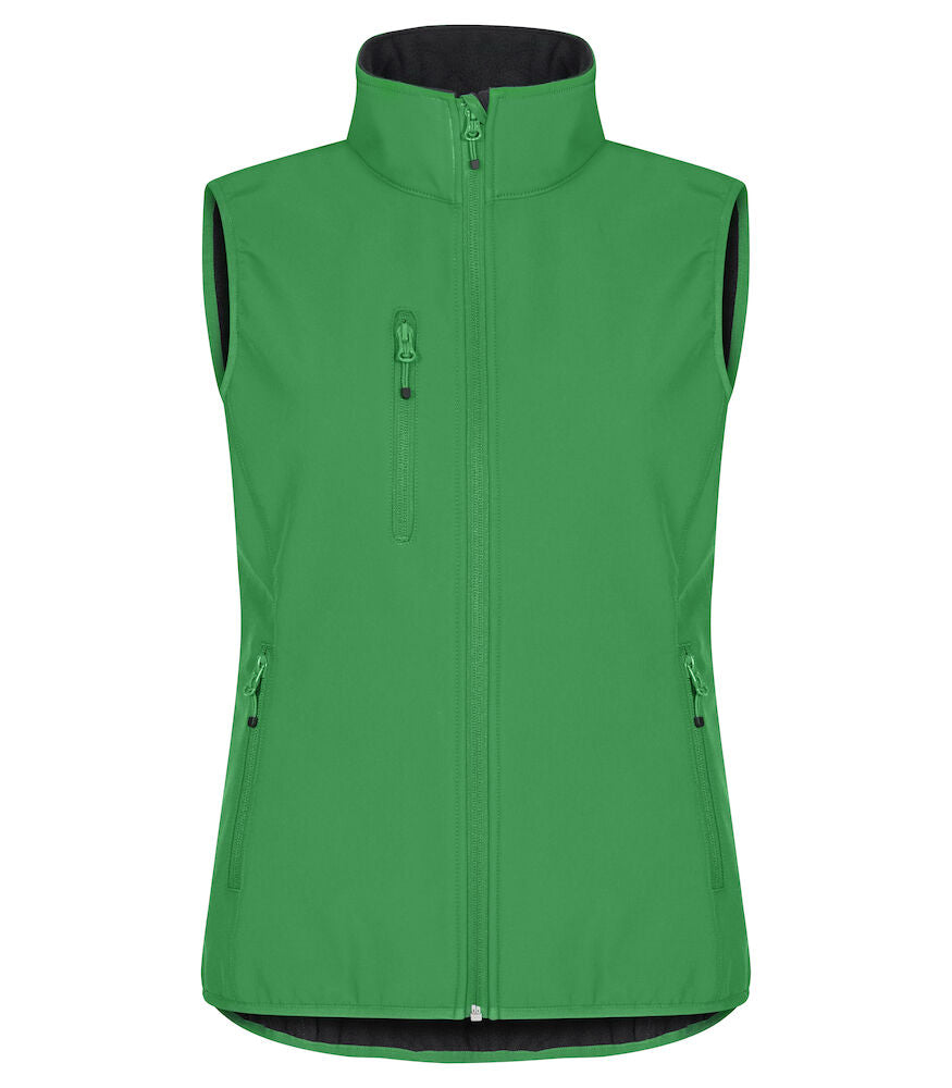 Classic Softshell Vest Women Apple Green 0200916