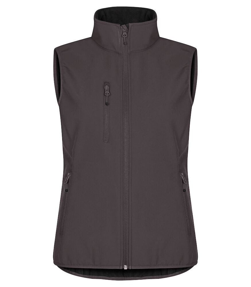 Classic Softshell Vest Women Dark Grey 0200916