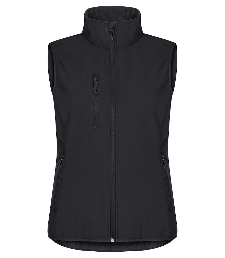 Classic Softshell Vest Women Black 0200916