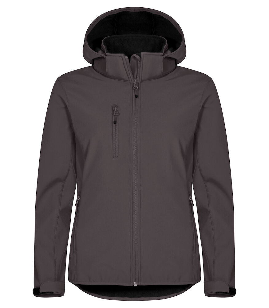 Classic Softshell Hoody Women Dark Grey 0200917