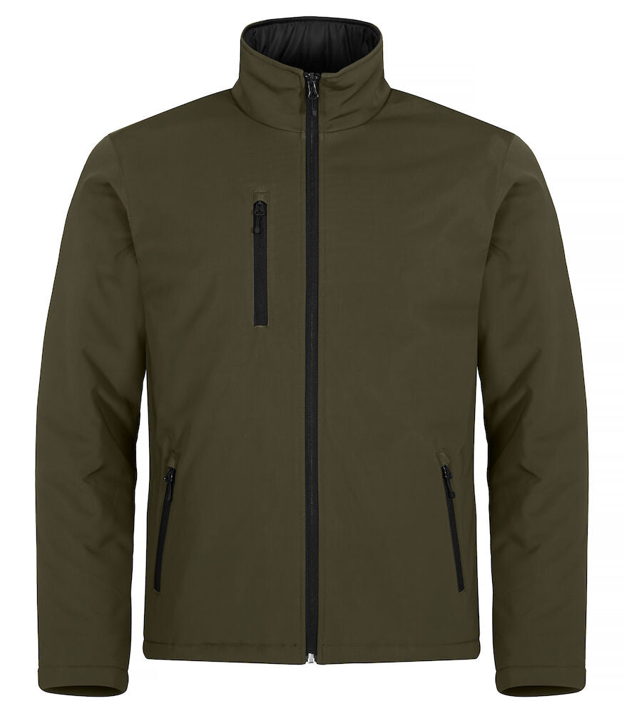 Padded Softshell Jacket Fog Green 0200954