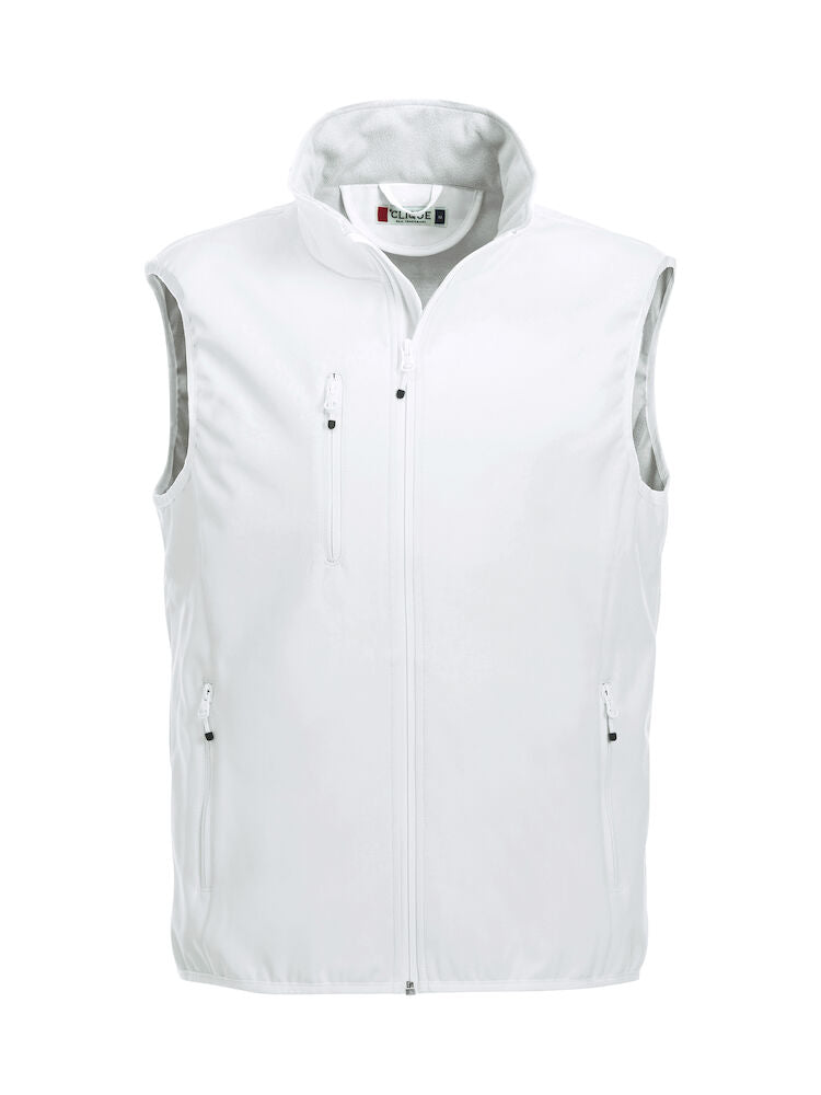 Basic Softshell Vest White 020911