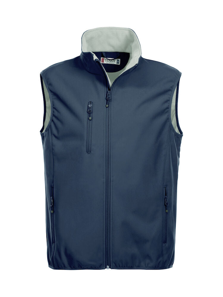 Basic Softshell Vest Dark Navy 020911