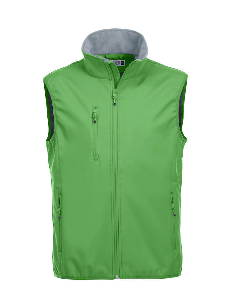 Basic Softshell Vest Apple Green 020911