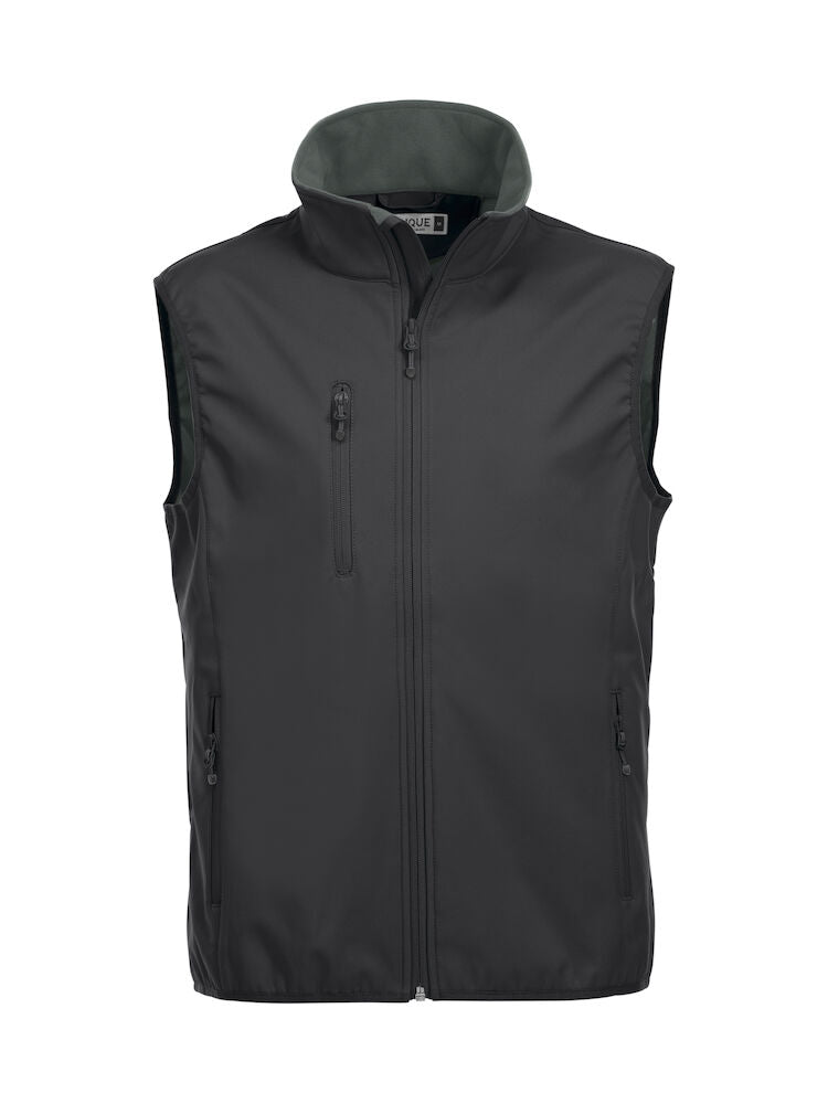 Basic Softshell Vest Black 020911