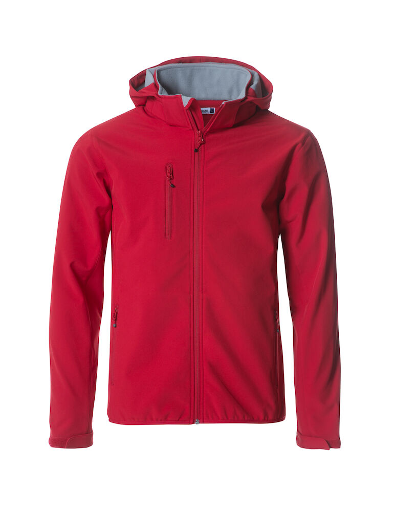 Basic Hoody Softshell Red 020912