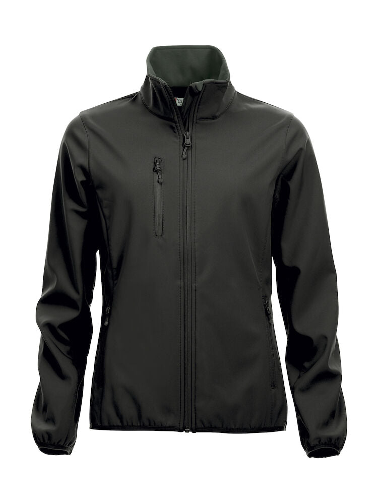 Basic Softshell Jacket Ladies Black 020915