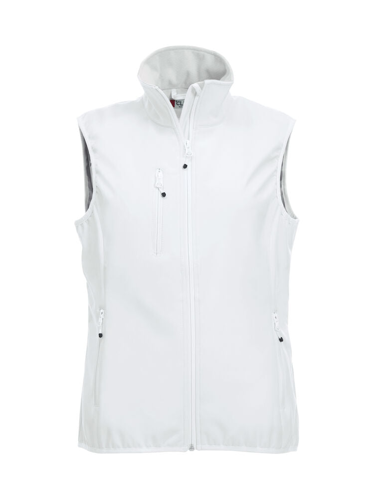 Basic Softshell Vest Ladies White 020916