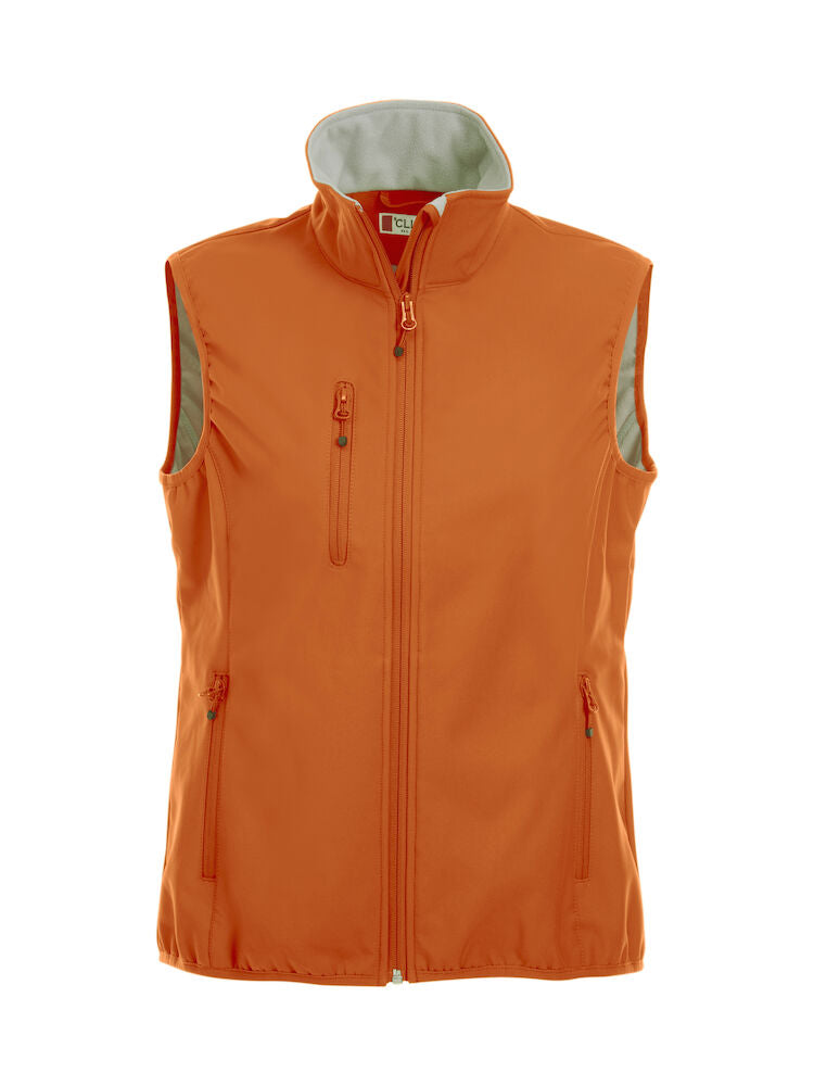 Basic Softshell Vest Ladies Blood Orange 020916