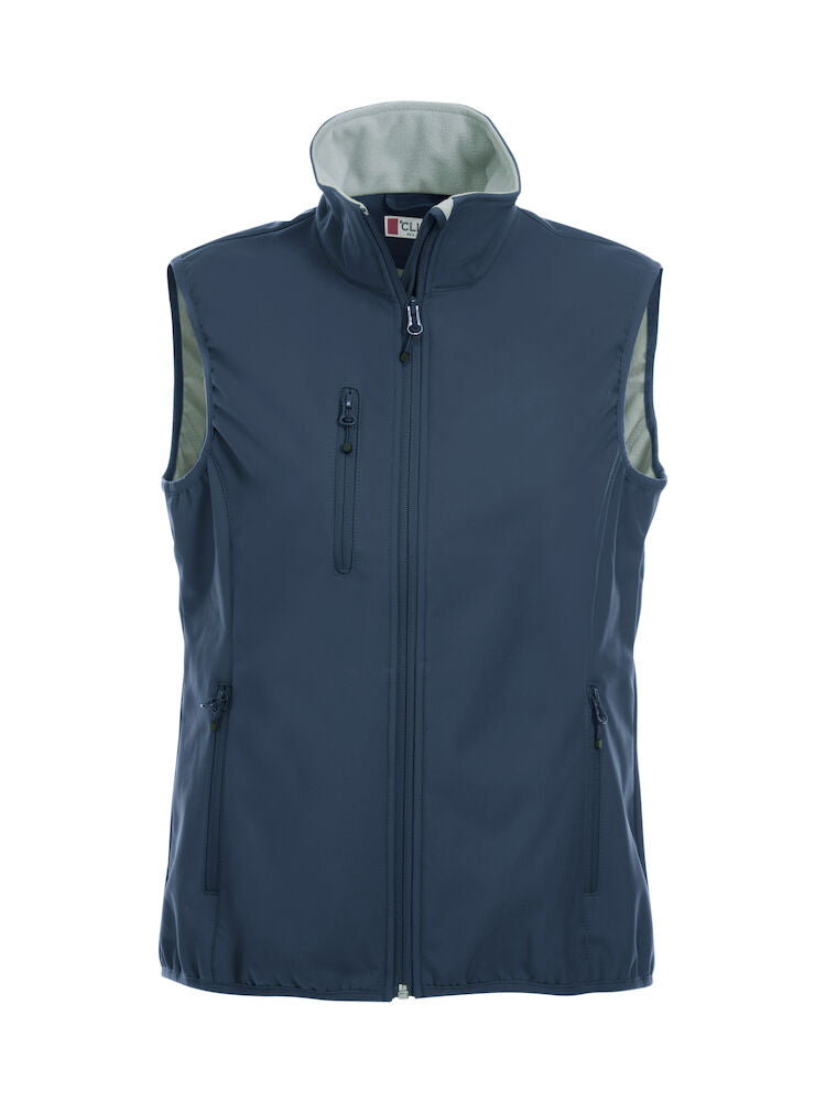 Basic Softshell Vest Ladies Dark Navy 020916