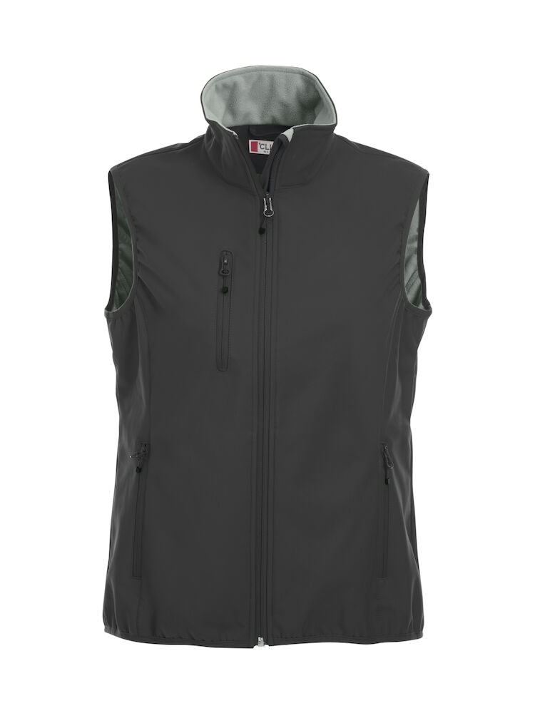 Basic Softshell Vest Ladies Black 020916