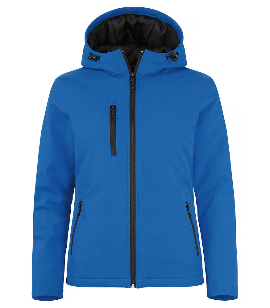 Padded Hoody Softshell Women Royalblue 020953