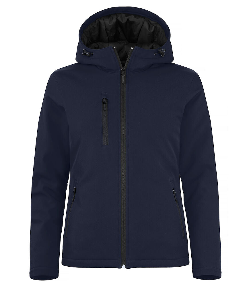 Padded Hoody Softshell Women Dark Navy 020953