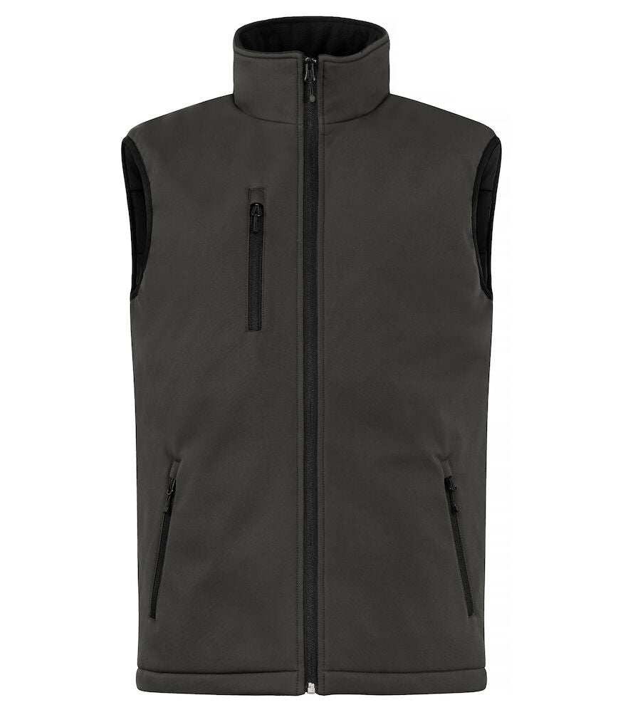 Padded Softshell Vest Dark Grey 020958