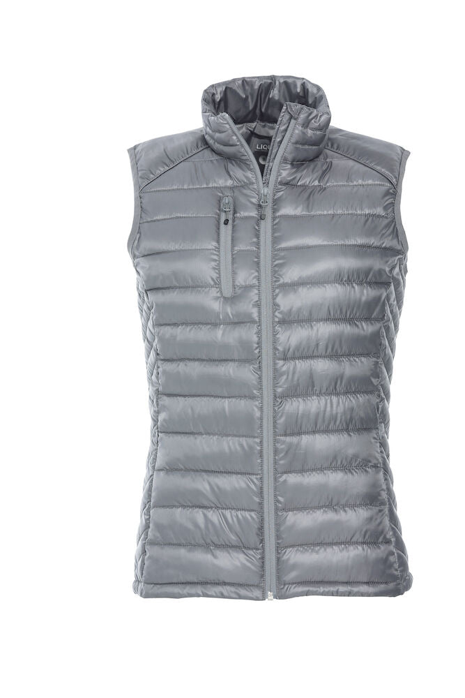 Hudson Vest Women Grey 020975