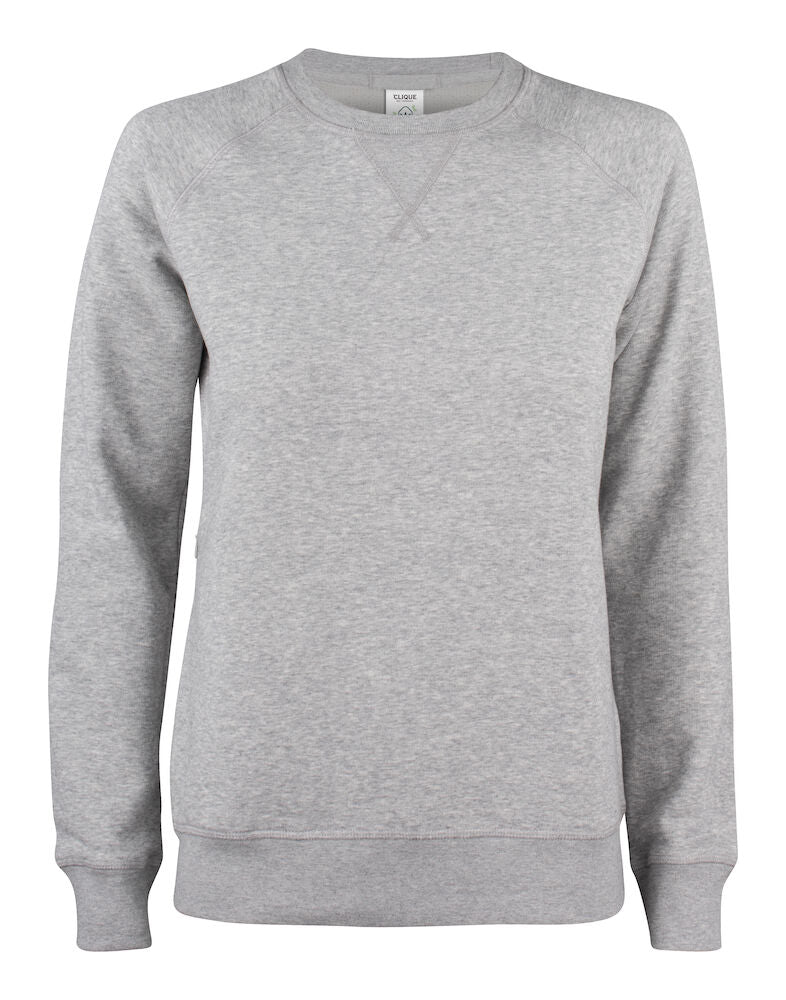 Premium OC Roundneck Women Grey Melange 021001