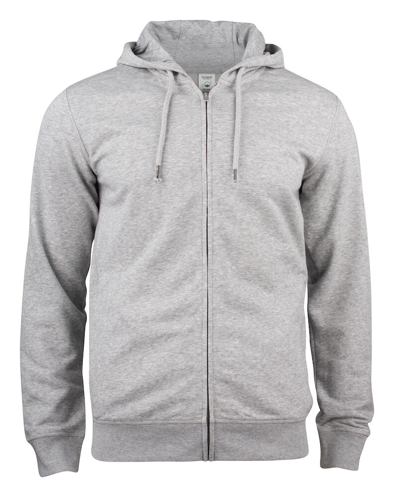 Premium OC Hoody Full Zip Grey Melange 021004